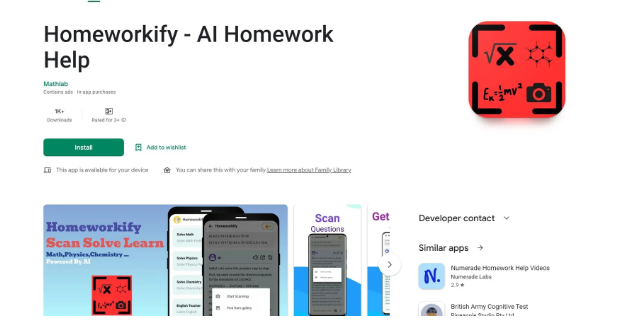 Homeworkify: Simplify Homework Manage Tasks Easily